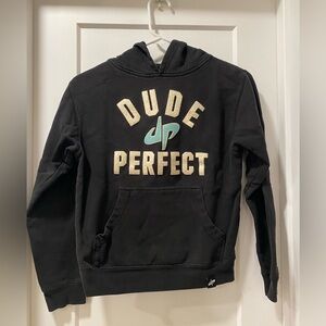 Dude Perfect Youth Black Hoodie Sweatshirt